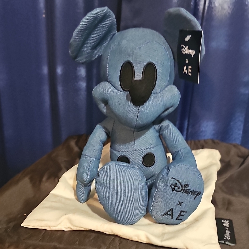 Disney x AE Blue Plush Toy